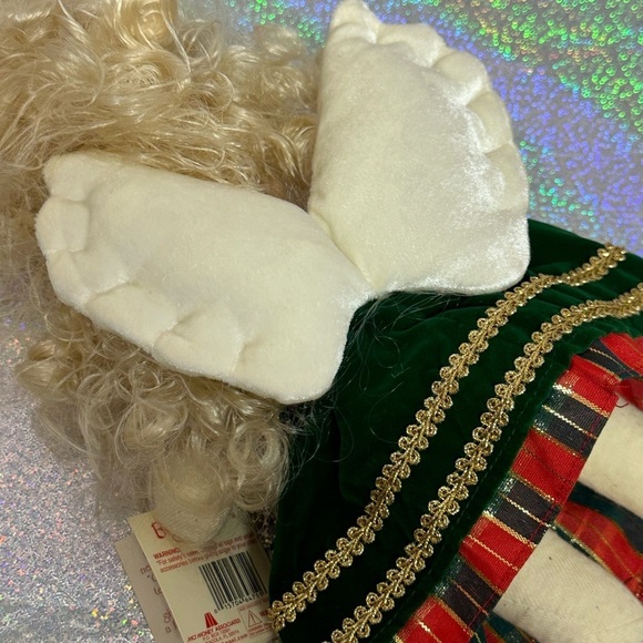 Bean Angel Collectibles CHRISTMAS LOVE 12 IN Doll Vintage 2000 Bean Bag with Tag - Picture 11 of 16